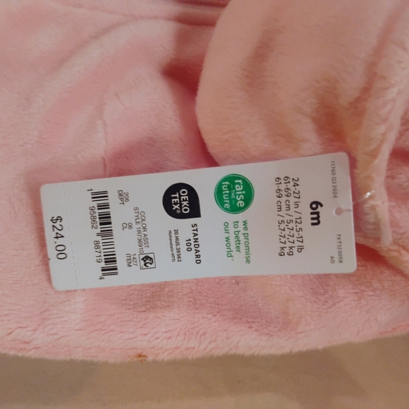 Carters NWT! Girls Romper - Picture 3 of 3